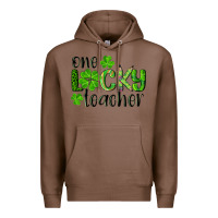Chestnut st. Patrick's day one lucky teacher Premium Hoodie - RanaPortraitStore