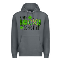 Rock st. Patrick's day one lucky teacher Premium Hoodie - RanaPortraitStore