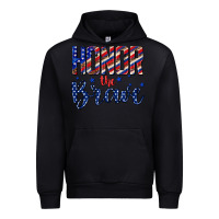 Black honor the brave Urban Hoodie - texasbilliewilder