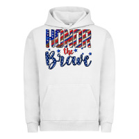 Pigment Lunar Rock honor the brave Urban Hoodie - texasbilliewilder