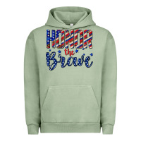 Pigment Oil Green honor the brave Urban Hoodie - texasbilliewilder