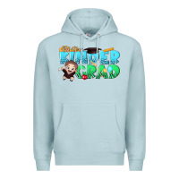 Blue Mist mister kinder grad Premium Hoodie - texasbilliewilder
