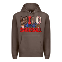 Coffee wild about baseball Premium Hoodie - Zillion Design Studio