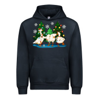 Navy christmas duck Urban Hoodie - Zillion Design Studio