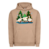 Pigment Burro christmas duck Urban Hoodie - Zillion Design Studio