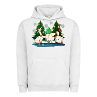 Pigment Lunar Rock christmas duck Urban Hoodie - Zillion Design Studio