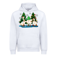 White christmas duck Urban Hoodie - Zillion Design Studio