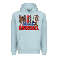 Blue Mist wild about baseball Premium Hoodie - Zillion Design Studio