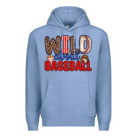Colony Blue wild about baseball Premium Hoodie - Zillion Design Studio