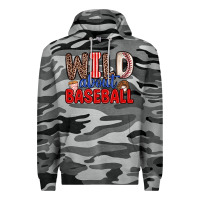 Slate Camo wild about baseball Premium Hoodie - Zillion Design Studio