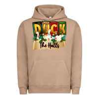 Pigment Burro christmas duck the halls Urban Hoodie - Zillion Design Studio