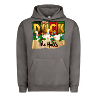 Pigment Tornado christmas duck the halls Urban Hoodie - Zillion Design Studio