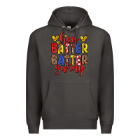 Smoke hey batter batter swing softball Premium Hoodie - Zillion Design Studio