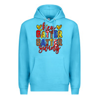Ocean Blue hey batter batter swing softball Premium Hoodie - Zillion Design Studio
