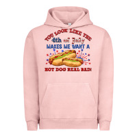 Pigment Salmon dog real bad billie wilder Urban Hoodie - texasbilliewilder