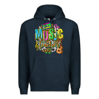 Navy music teacher Premium Hoodie - texasbilliewilder