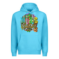 Ocean Blue music teacher Premium Hoodie - texasbilliewilder