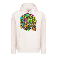 Pale Pink music teacher Premium Hoodie - texasbilliewilder