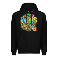 Black music teacher Premium Hoodie - texasbilliewilder