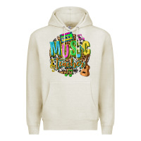 Oatmeal Heather music teacher Premium Hoodie - texasbilliewilder