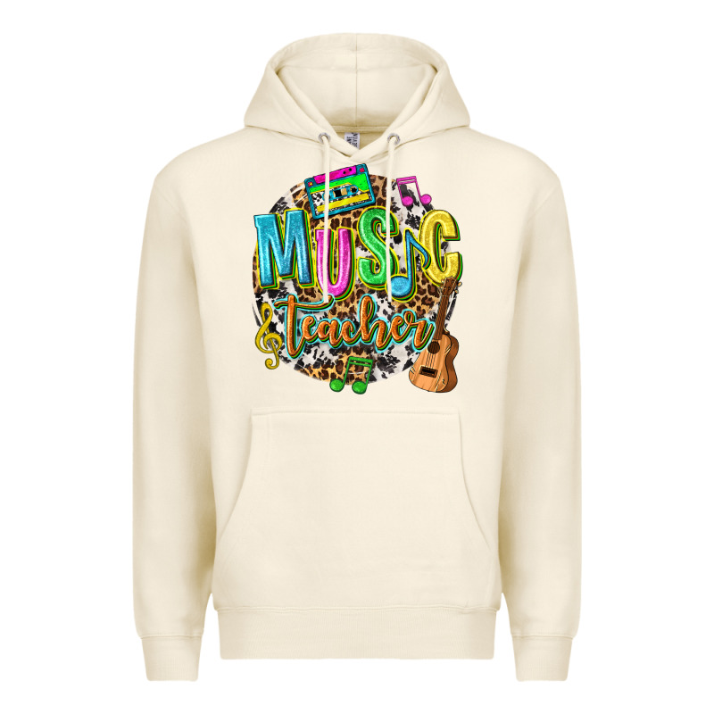 Music Teacher Premium Hoodie by texasbilliewilder | Teevron