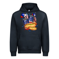 Navy hotdog with beers billie wilder Urban Hoodie - texasbilliewilder
