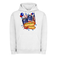 Pigment Lunar Rock hotdog with beers billie wilder Urban Hoodie - texasbilliewilder