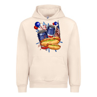 Sandshell hotdog with beers billie wilder Urban Hoodie - texasbilliewilder