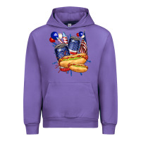 Tulip hotdog with beers billie wilder Urban Hoodie - texasbilliewilder