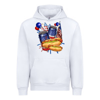 White hotdog with beers billie wilder Urban Hoodie - texasbilliewilder