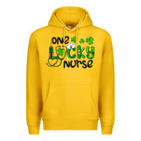 Lemon st. patrick's day one lucky nurse Premium Hoodie - RanaPortraitStore