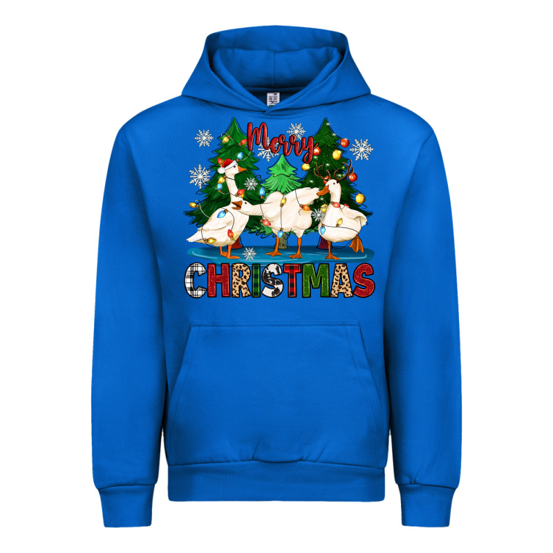 Merry Christmas Duck Urban Hoodie by Zillion Design Studio | Teevron