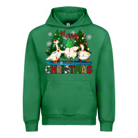 Emerald merry christmas duck Urban Hoodie - Zillion Design Studio