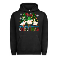 Pigment Black merry christmas duck Urban Hoodie - Zillion Design Studio