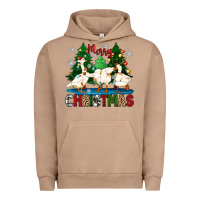 Pigment Burro merry christmas duck Urban Hoodie - Zillion Design Studio