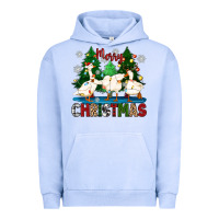 Pigment Grape Ice merry christmas duck Urban Hoodie - Zillion Design Studio