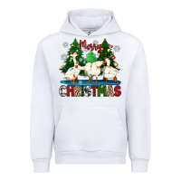White merry christmas duck Urban Hoodie - Zillion Design Studio