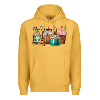 Mustard music teacher coffee cups Premium Hoodie - texasbilliewilder
