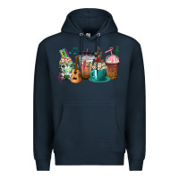 Navy music teacher coffee cups Premium Hoodie - texasbilliewilder