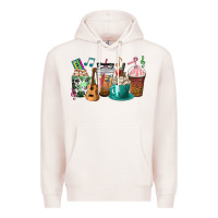 Pale Pink music teacher coffee cups Premium Hoodie - texasbilliewilder