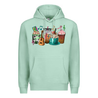 Seafoam music teacher coffee cups Premium Hoodie - texasbilliewilder