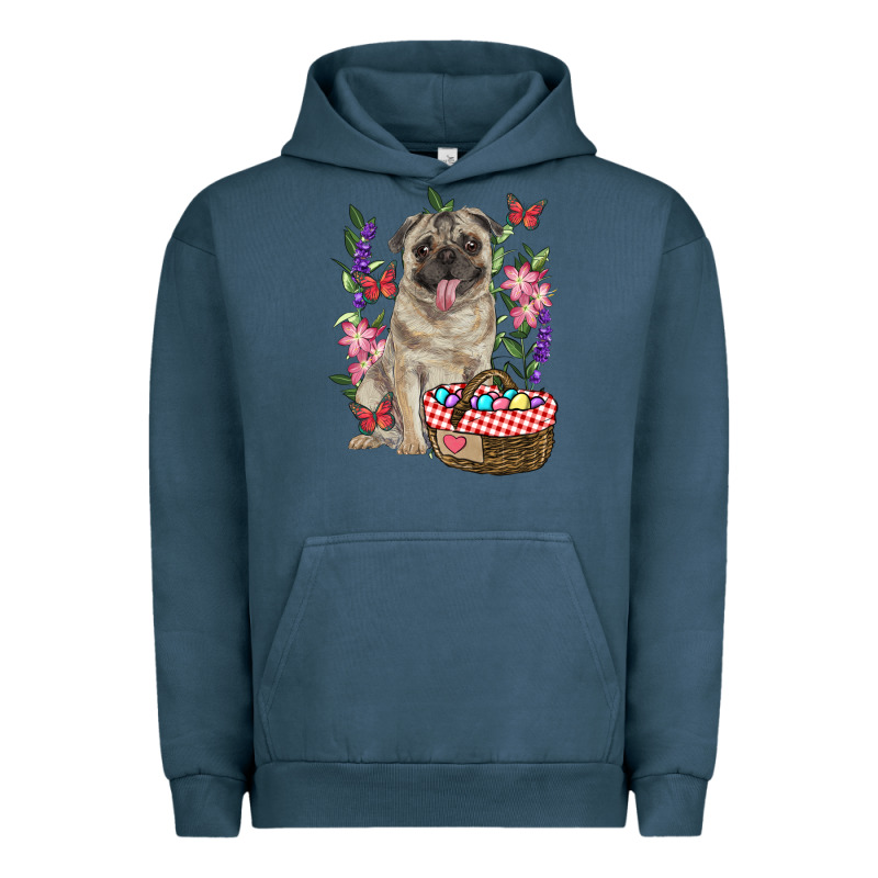 Easter Pug Urban Hoodie by RanaPortraitStore | Teevron