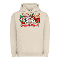 Pigment French Oak current mood coffee cups Urban Hoodie - Zillion Design Studio