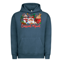 Pigment Midnight Navy current mood coffee cups Urban Hoodie - Zillion Design Studio