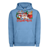 Pigment Pebble Blue current mood coffee cups Urban Hoodie - Zillion Design Studio