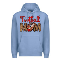 Colony Blue football mom Premium Hoodie - Zillion Design Studio