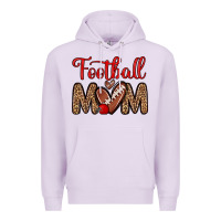Lilac football mom Premium Hoodie - Zillion Design Studio
