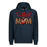 Navy football mom Premium Hoodie - Zillion Design Studio