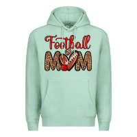 Seafoam football mom Premium Hoodie - Zillion Design Studio