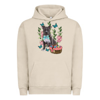 Pigment French Oak easter pitbull Urban Hoodie - RanaPortraitStore